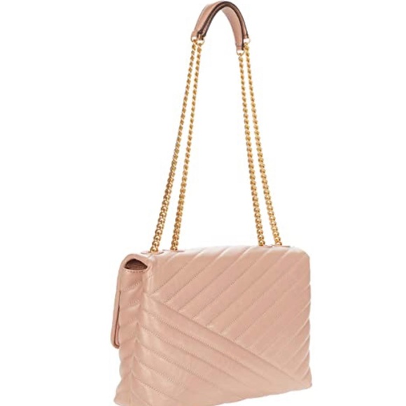 Tory Burch Kira Chevron Crossbody Bag - Pink Moon - Picture 2 of 5